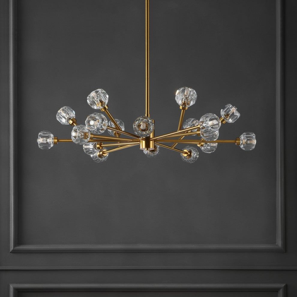 Safavieh Couture Breyer Crstal Chandelier Gold