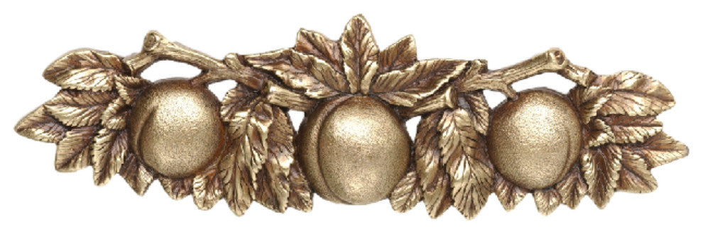 Georgia Peach Pull Antique Brass, Antique Brass