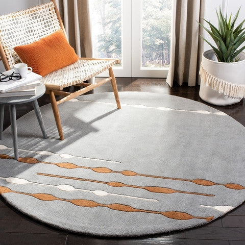 Safavieh Soho Soh803B Rug, Blue/Multi, 6'0" X 6'0"