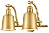 INNOVATIONS LIGHTING 515-2W-SG-M9-SG-LED Addison 2 Light Bath Vanity Light