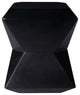 Safavieh Conan Concrete Accent Stool, Black