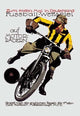 Soccer on Motorcycle- Fine Art Giclee Print 24" x 36"
