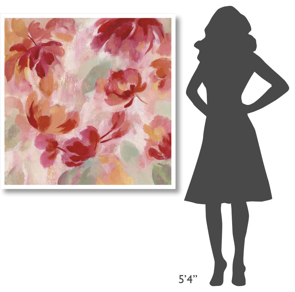"Spring Galore III" Digital Paper Print by Silvia Vassileva, 42"x42"