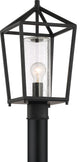 Nuvo Hopewell 1-Light Incandescent Matte Black Wall Mount