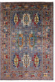 Hand-Knotted Tribal Fine Serapi Rug 6' 9" X 10' 0" - Q12488
