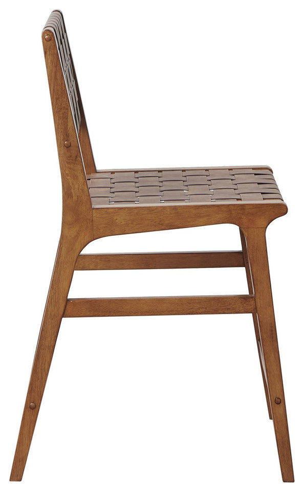 INK+IVY Oslo Accent Chair Counter Stool Dining Chairs, Brown, Counter Stool