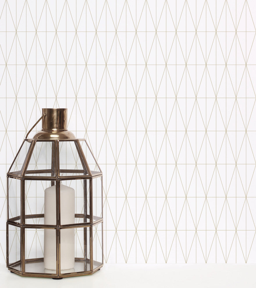 Tofta Off-white Geometric Wallpaper Bolt