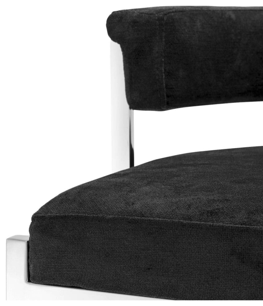 Black Counter Stool | Eichholtz Dante 27" seat height