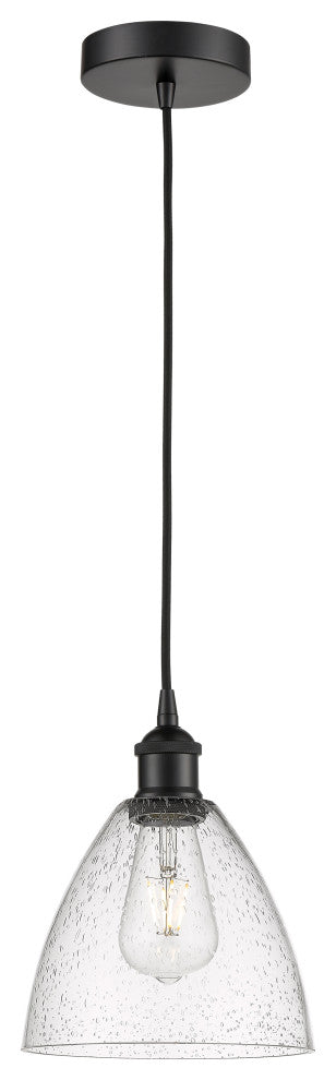 Innovations 616-1P-BK-GBD-754-LED 1-Light Mini Pendant, Matte Black