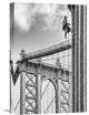 "Shortcut To Brooklyn" Stretched Canvas Giclee by Michel Guyot, 15x22"