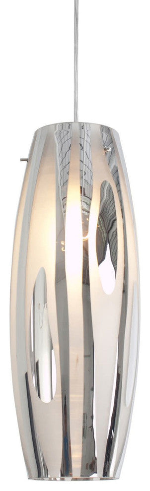 Varaluz AC1070 Chroman Empire 14" Pendant - Chrome