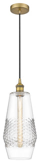 Innovations 616-1P-BB-G682-7 1-Light Mini Pendant, Brushed Brass