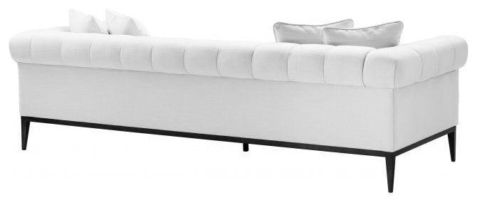 White Biscuit-Tufted Sofa | Eichholtz Aurelio