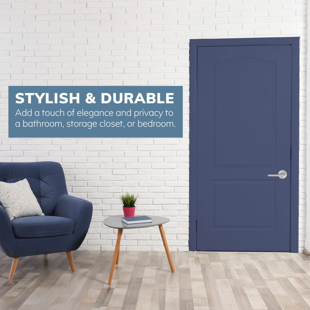 Delaney Hardware Cira Series Set, Satin Nickel, Privacy Lever