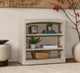 Solid Wood Bookcase, 30"x30", Sand Dollar