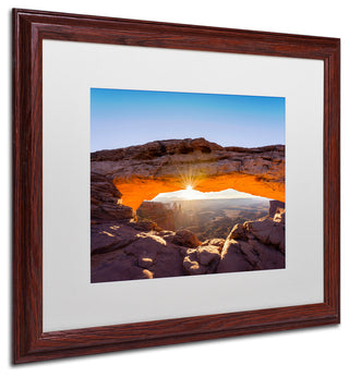 Blanchette Photography 'Lighted Frame', Wood Frame, White Matte, 20"x16"