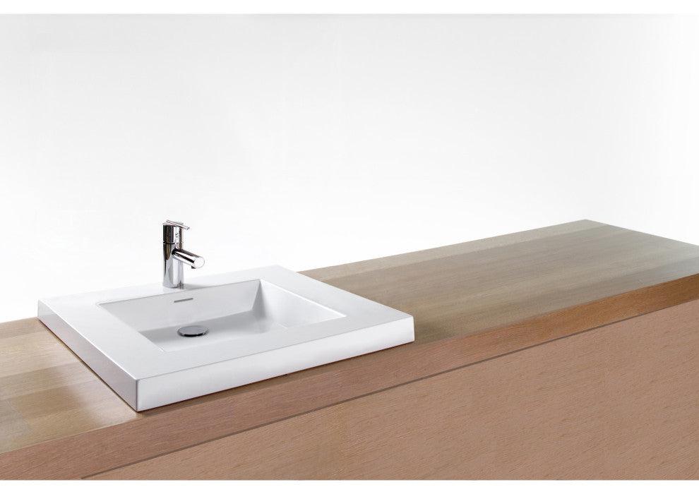 Lavatory Sink VCS 24 CUBE COLLECTION IN: 24x22x2