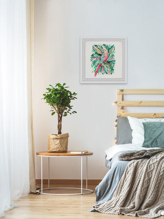 "Beautiful Creation" Framed Painting Print, 18"x18"