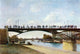 Stanislas Lepine The Pont des Arts Paris, 18"x27" Wall Decal