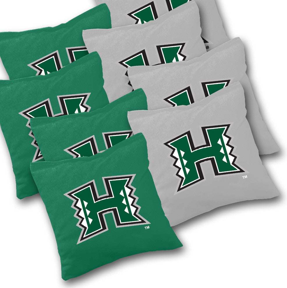 University of Hawaii Striped Cornhole Set
