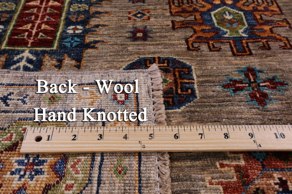 4' 1" X 5' 9" Persian Hand-Knotted Wool Rug - Q12581