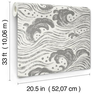 Swell Charcoal Ocean Wave Bolt