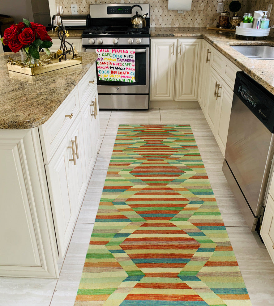 Winchester Kilim Lowell Rust Runner