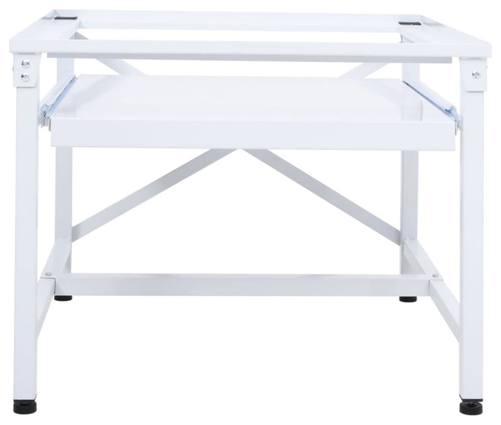 vidaXL Washing Machine Pedestal Washer and Dryer Stand Washing Machine Riser