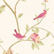 Rose Gardens 2, Romantic Floral Flower Cream, Rose Wallpaper Sample