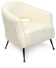 Mimi Chair, Boucle Faux Wool