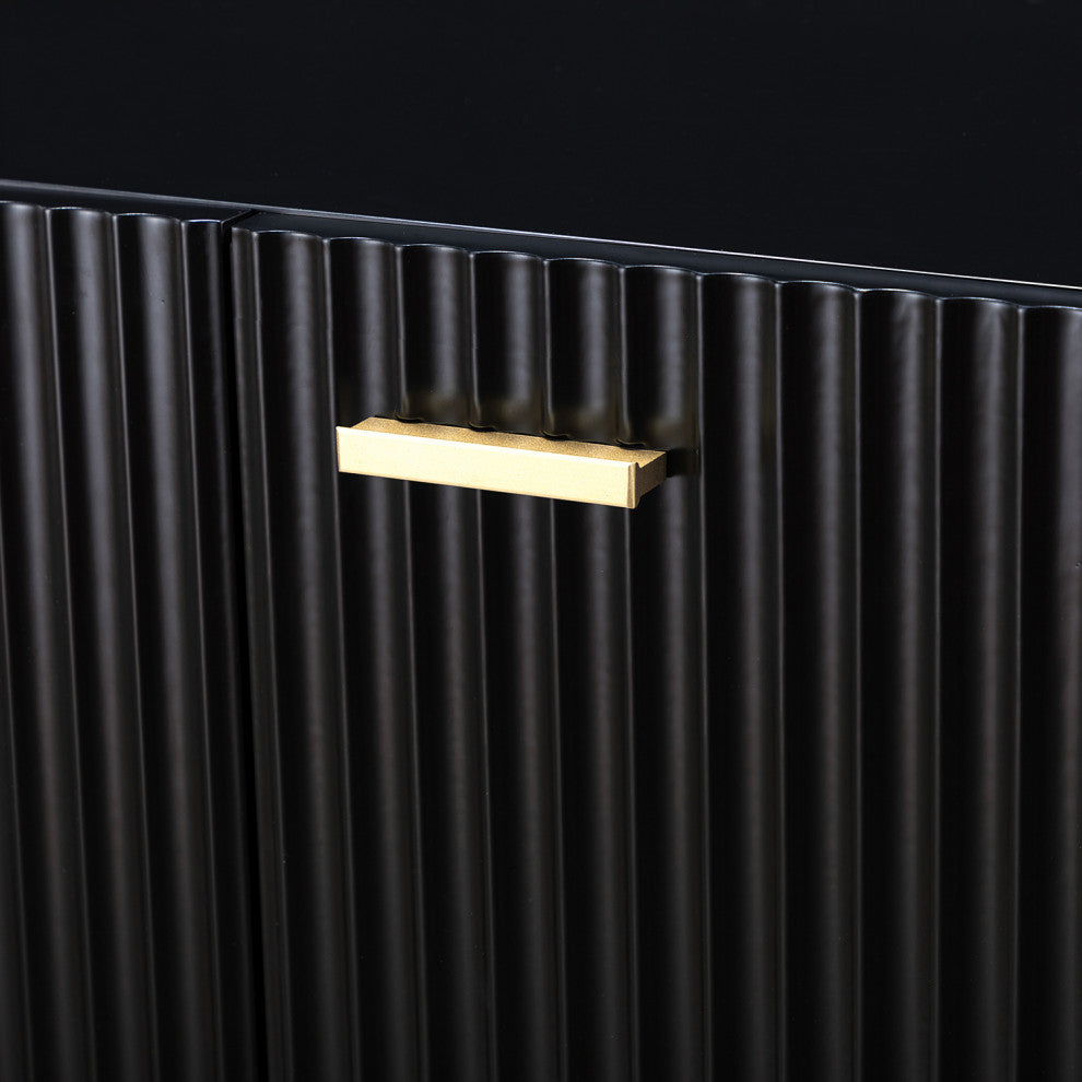 47"W Sideboard, Black