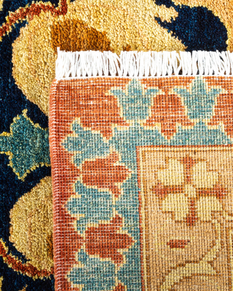 Mogul, One-of-a-Kind Hand-Knotted Area Rug Blue, 12' 0" x 15' 1"