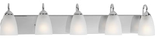 Progress Lighting 5-100W Medium Bath Bracket, Polished Chrome
