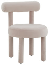 TOV Furniture Carmel Blush Velvet Chair