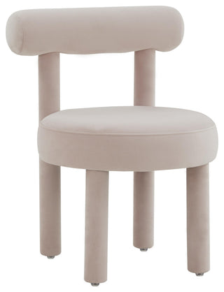 TOV Furniture Carmel Blush Velvet Chair