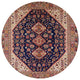 Ahgly Company Indoor Round Mid-Century Modern Area Rugs, 7' Round