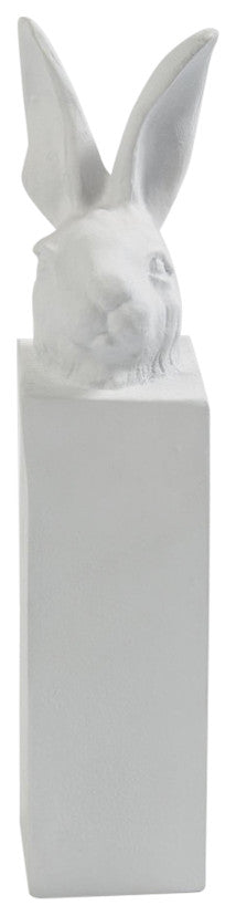 Rabbit Head, Matte White