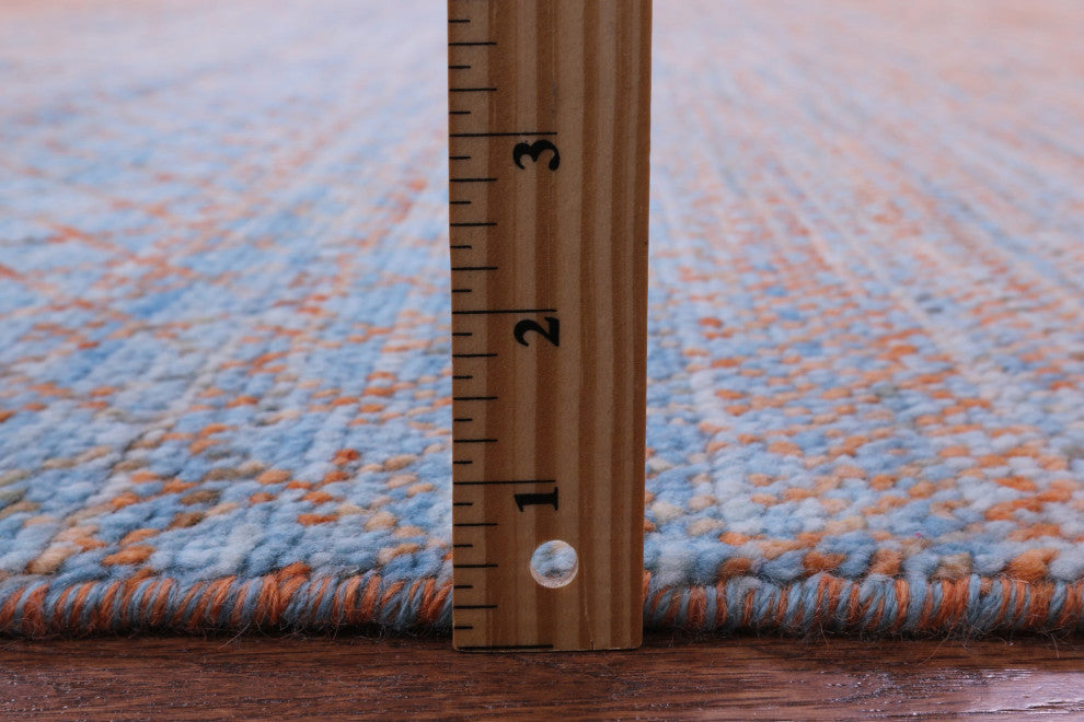 10' 1" X 14' 0" Savannah Grass Hand-Knotted Wool Rug - Q13189