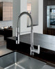 LaToscana Arena Single Handle Spring Spout Kitchen Faucet, Chrome