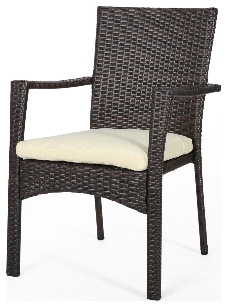 Finnish Transitional 3 Piece Wicker Bistro Set