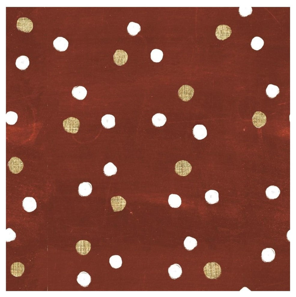 "Santas List Pattern V" Digital Paper Print by Janelle Penner, 26"x26"
