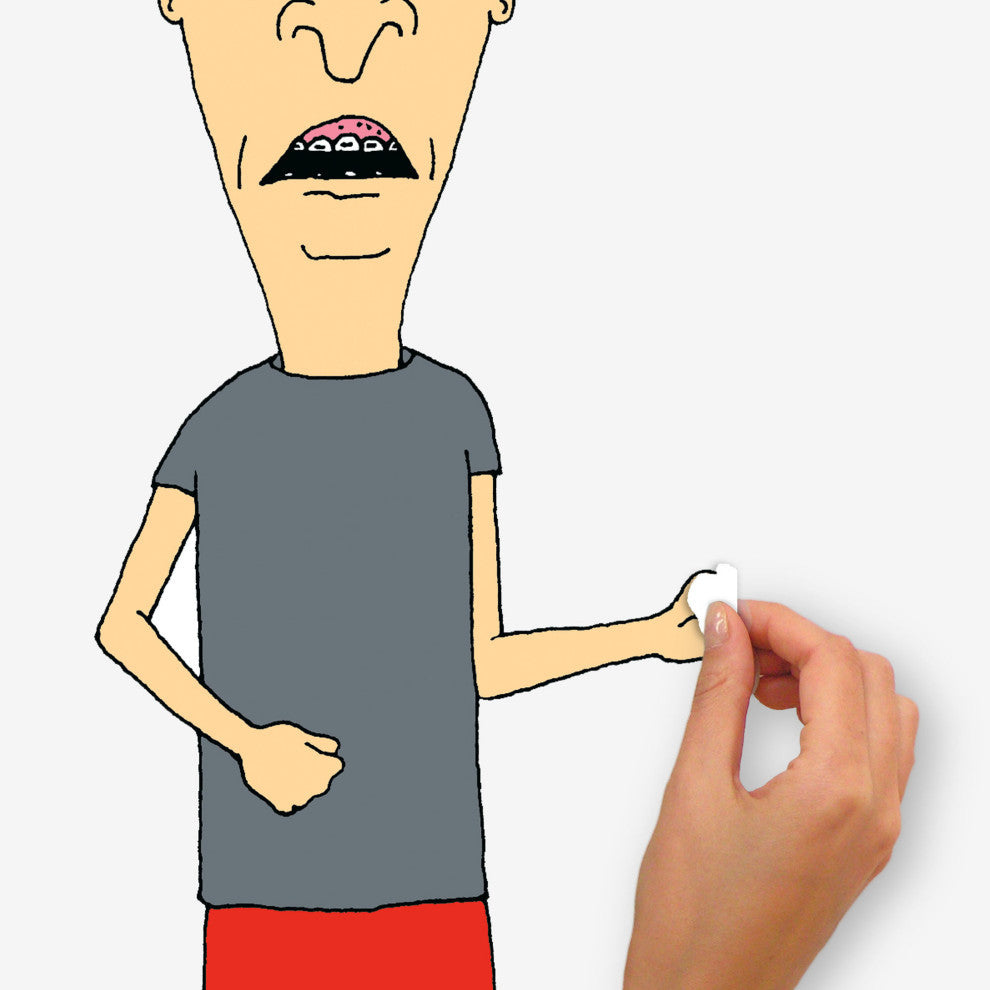 Beavis And Butt-Head Peel And Stick Giant Wall Decals