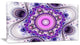 Strange Flower with Wavy Curves, Floral Canvas Art Print, 32"x16"