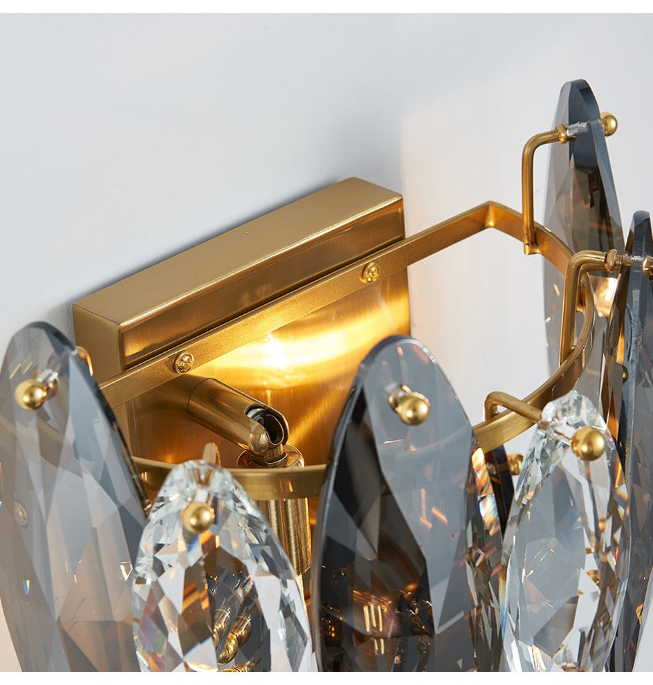 New LED Indoor home decor. Crystal lamp for living room