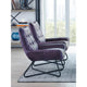 Modern Graduate Lounge Chair Purple - Purple