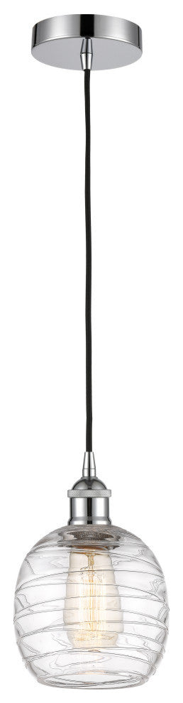 Innovations 616-1P-PC-G1013-LED 1-Light Mini Pendant, Polished Chrome