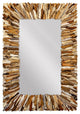 Uttermost Teak Branch Rectangular Mirror 09783