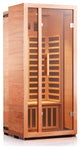 Extendable Indoor FAR Infrared Heating Sauna Bluetooth, Wood, 1-Person