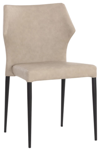 James Stackable Dining Chair, Bounce Stone, Set of 2