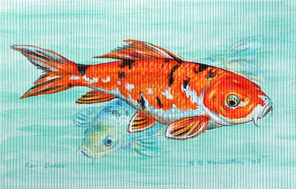 Koi Door Mat 30x50